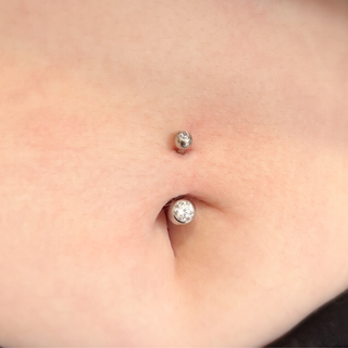 Piercing nombril Arcadia Titane