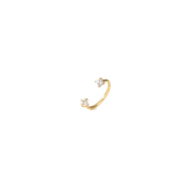 Anneau De Nez En Acier Inoxydable - 1.2mm (16G), Diamètre 8mm, Boule 3mm - Argent, Pour Hélix, Cartilage
