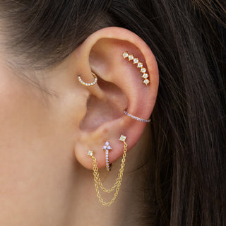 boucle-oreille-chaine-double