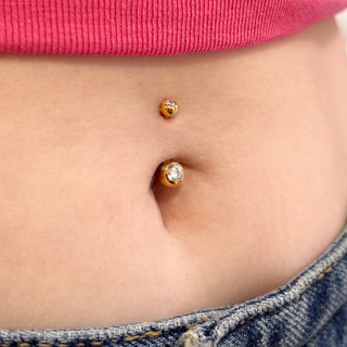 Arcadia Titanium Navel Piercing