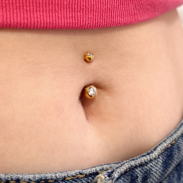Arcadia Titanium Navel Piercing – By Les Audacieuses