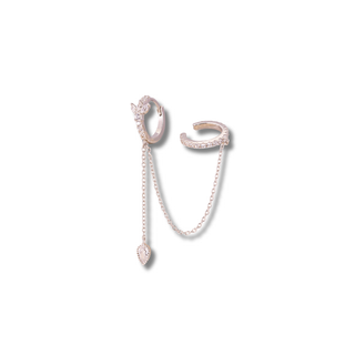 ceruse earcuff chaine argent 925