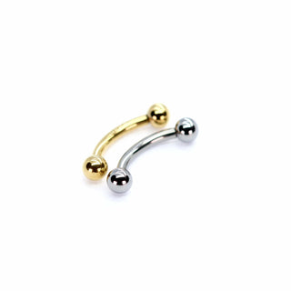 Piercing Gaia micro-banane Titane