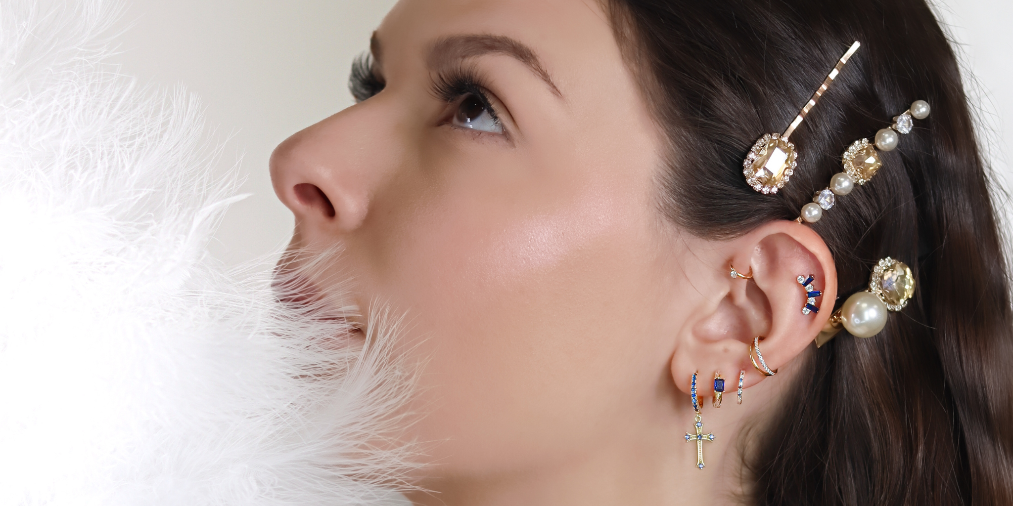 Piercing oreille : Une  sélection de bijou en titane pour le cartilage !