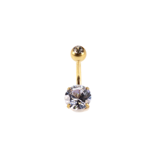 Piercing nombril strass - By Les Audacieuses - Acier chirurgical